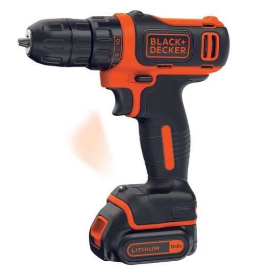 Black & Decker Drill BDCDD12 10.8V Li Ion