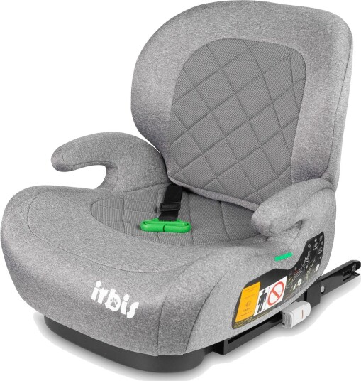 Caretero Irbis Isofix I-Size Beltestol 125-150cm 7+ År Grå