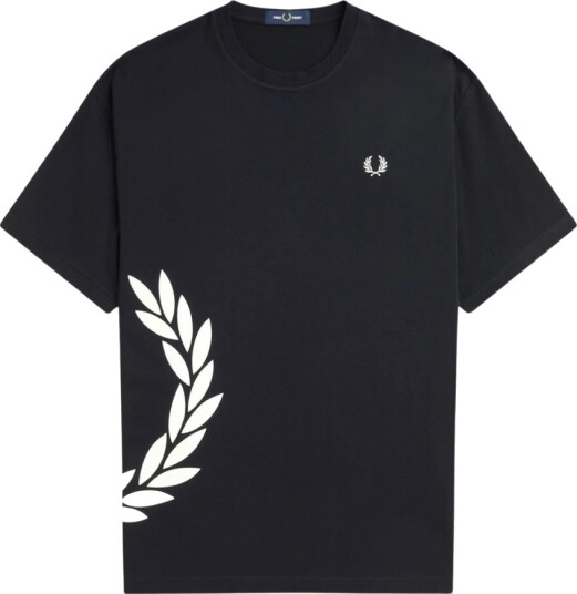 Fred Perry Herre Topper Svart XL,