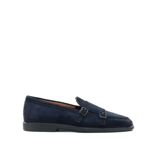 Santoni Herre Sko Blå 41 1/2 EU,