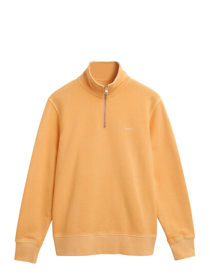 GANT Sunfaded Half Zip Sweat - Orange - M GANT Sunfaded Half Zip Sweat - Orange - M