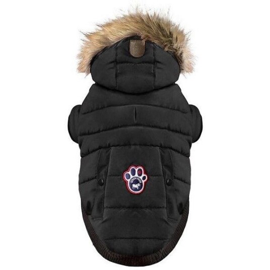 Canada Pooch North Pole Vinterparkas til Hund - 66 cm - Sort