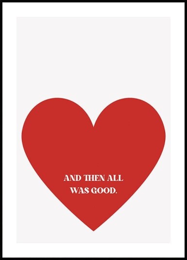 Heartfelt Resolution Plakat Plakat / 50x70cm Heartfelt Resolution Plakat Plakat / 50x70cm