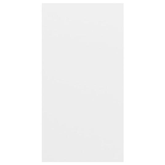 vidaXL Vegghengt TV-benk hvit 37x37x72 cm sponplate