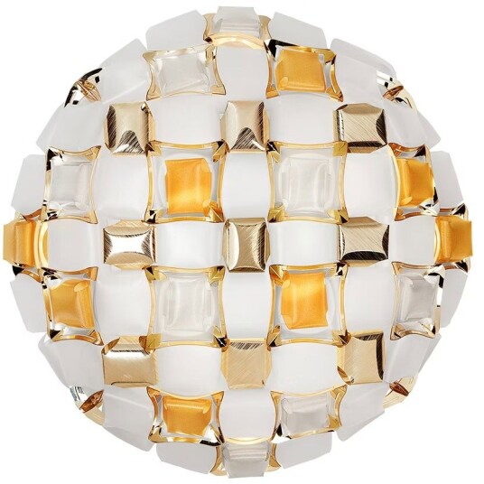 Mida Vegg /Taklampe 67 cm Amber
