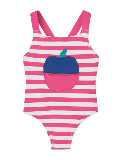 Boboli Swimsuit Polyamide Striped For Girl Pink 92
