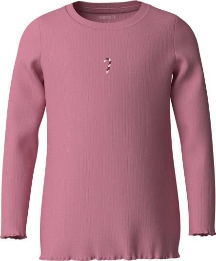 Name It Nmfvivemmas Ls Slim Top WILD ROSE 98