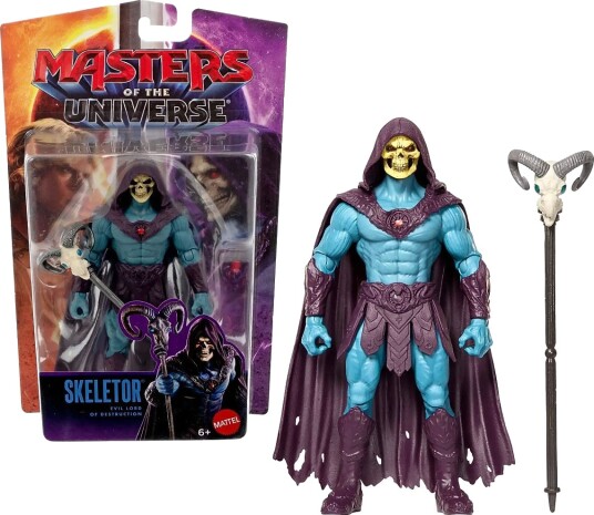 Motu 2026 Movie Skeletor 5.5 Inch Action Figure Villain Toy Havoc Staff Purple One Size Motu 2026 Movie Skeletor 5.5 Inch Action Figure Villain Toy Havoc Staff Purple One Size