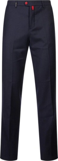 Kiton Herre Bukser Blå W36,