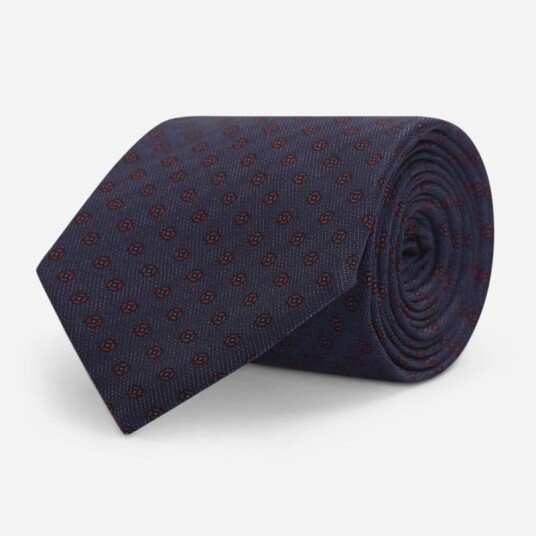Ferner Jacobsen Tie Silk Blue-Red Ferner Jacobsen Tie Silk Blue-Red
