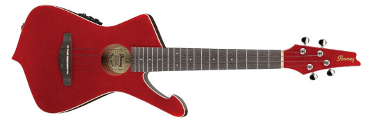 Ibanez Uict10-Ca Ibanez Iceman Ukulele M/mik Og Bag - Candy Apple Ibanez Uict10-Ca Ibanez Iceman Ukulele M/mik Og Bag - Candy Apple