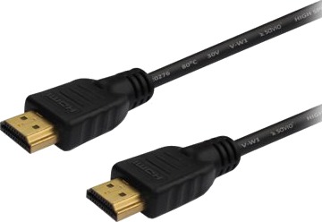 Savio Cl 95 Hdmi Kabel Med Ethernet Hdmi Hann Til Hdmi Hann 1.5 M Svart 4K Støtte