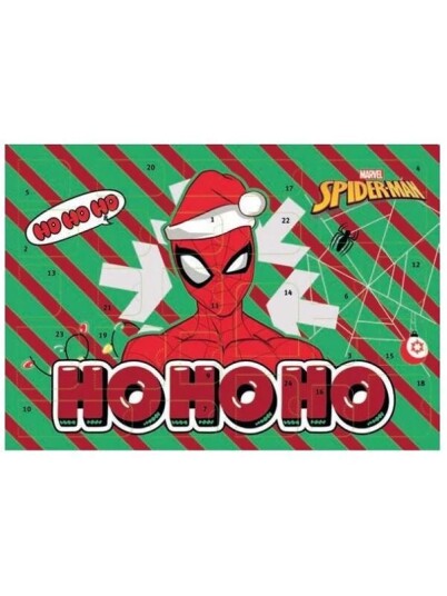 Undercover Spiderman Advent Calendar