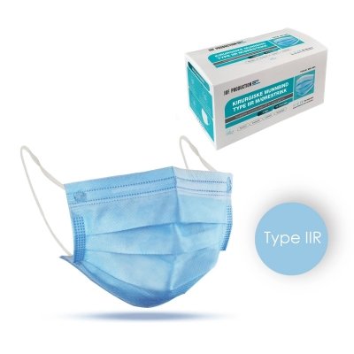 Medisinsk munnbind med strikk Type 2 R Medisinsk munnbind med strikk Type 2 R