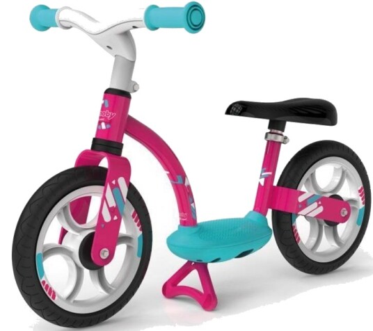 Smoby Løpesykkel Comfort Rosa