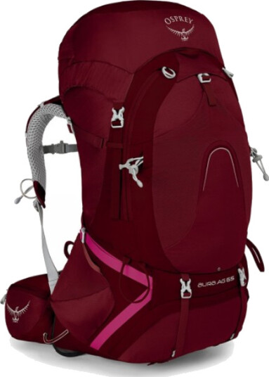 Osprey Aura AG 65 Dame, Gamma Red, S Osprey Aura AG 65 Dame, Gamma Red, S