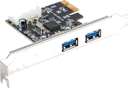 Lanberg PCE-US3-002 PCIe-kort 2x USB 3.1 Lanberg PCE-US3-002 PCIe-kort 2x USB 3.1