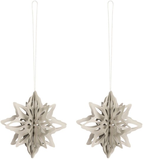 Cooee Design Paper Nova Star pynt 2 pakn. Sand Cooee Design Paper Nova Star pynt 2 pakn. Sand