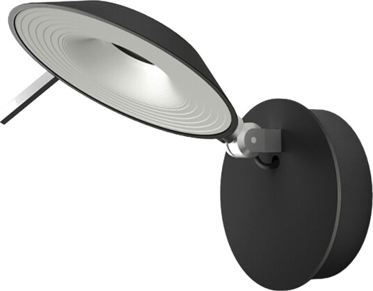 Torino Vegglampe Sort