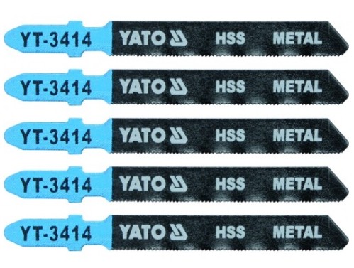 Yato YT-3414 Stikksagbladsett 5 Stykker for Elektroverktøy Yato YT-3414 Stikksagbladsett 5 Stykker for Elektroverktøy