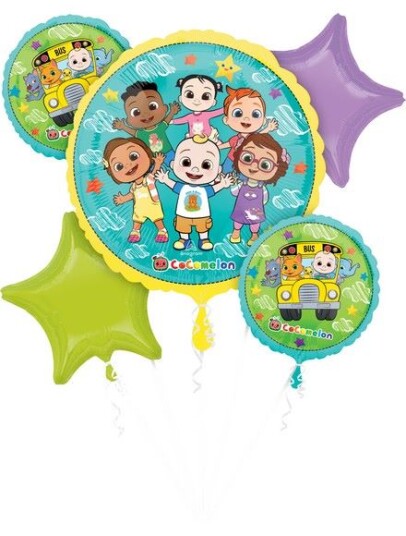 Folieballong Cocomelon Pk/5 