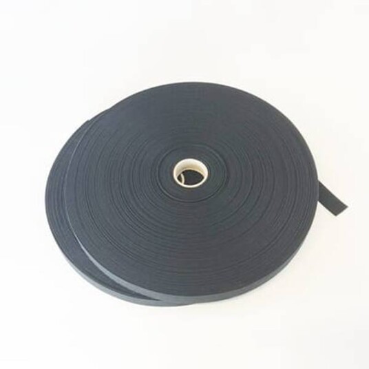 STRIKK FLAT HARD 20 MM SVART