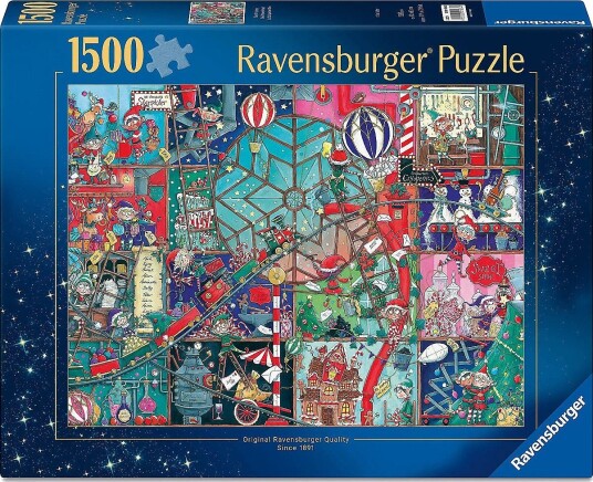 Ravensburger Christmas 1500P Multi/patterned ONE SIZE Ravensburger Christmas 1500P Multi/patterned ONE SIZE