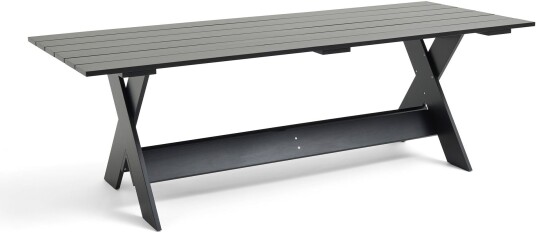 Hay - Crate Dining Table L230 - Black - Utendørs Spisebord - Gerrit Rietveld - Svart - Tre