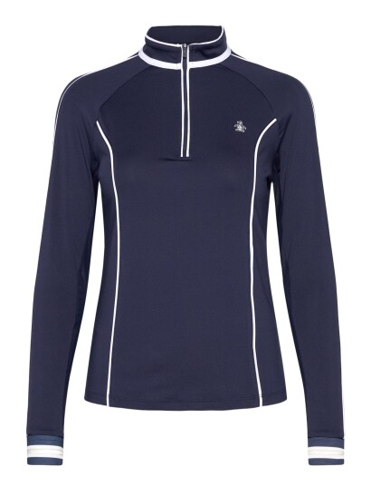Original Penguin Golf Sun Protection Golf 1/4 Zip Top Navy XXL