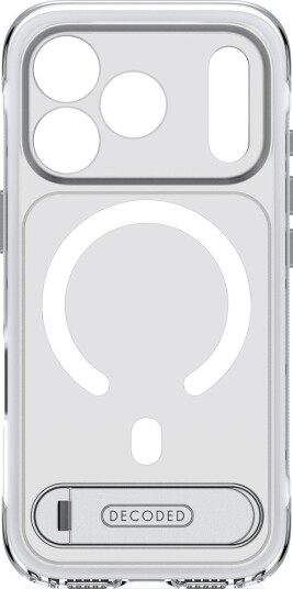 Decoded Hybrid MagSafe Deksel med Stativ til iPhone 18 Pro Max Frostet hvit