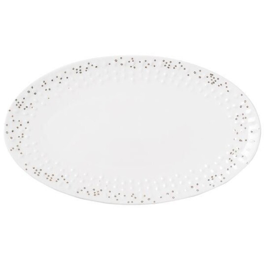 Wik & Walsøe Lys asjett oval 20 cm