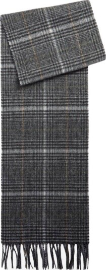 Barbour Danbrooke scarf OS grå herre