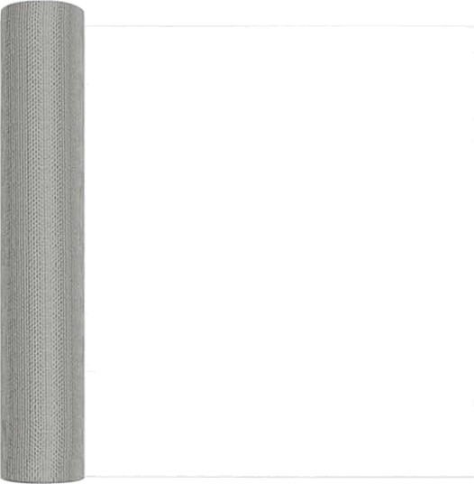 vidaXL Maskeskjerm 40 x 1000 cm 18 mesh Rustfritt Stål 304 Sølv