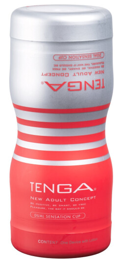Tenga Dual Sensation Cup Masturbator      - Hvit