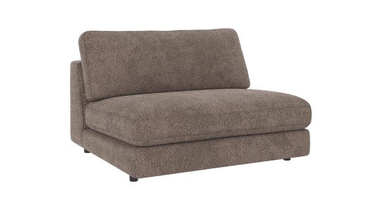 Rowico Home Duncan 1,5 seters modul Mørk beige Greg 7 112 x 103 x 78 cm Beige