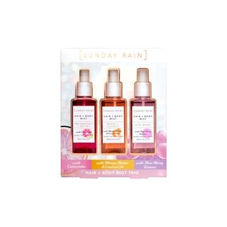 Sunday Rain Mango & Coconut Hair and Body Mist Trio Sunday Rain Mango & Coconut Hair and Body Mist Trio