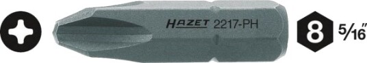 Hazet 2217-Ph3 Kryssspor-Bit Ph 3 Kvalitetstål C 8 1 Stk