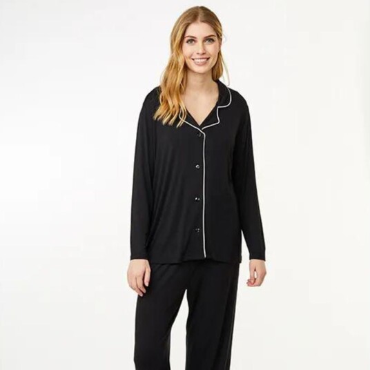 Ccdk Joy Pyjamas Farge: Svart Størrelse: XXL Kvinner