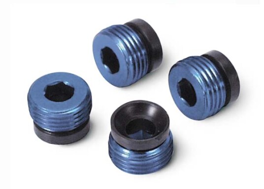 Traxxas 4934X Pivot Ball Caps Aluminium Blue 4 T-Maxx