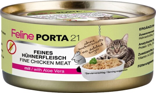 Feline Porta 21 Kylling Med Aloe 24 X 156 G