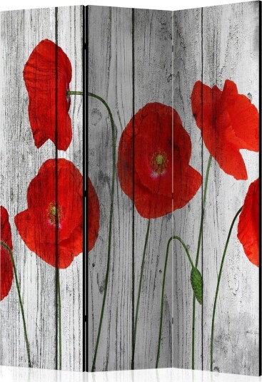 Romdeler - Tale of Red Poppies 135x172 - Artgeist sp. z o. o.