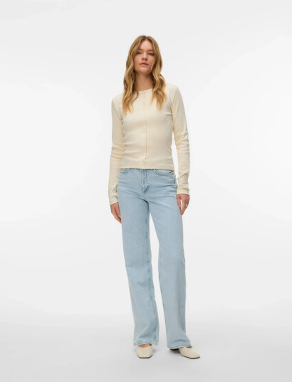 Vero Moda Vmtessa Hr Wide Jeans Ra3052 Ga Noos   Blue   25 x 30