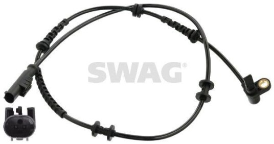 Sensor, ABS SWAG 70 10 6837