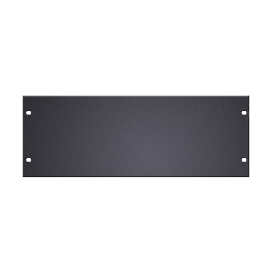 Adam Hall 19" Rack Panel aluminium 1 Unit Adam Hall 19" Rack Panel aluminium 1 Unit