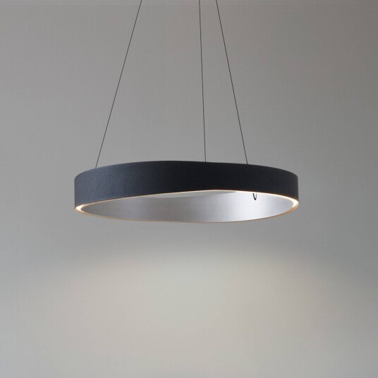 Pendellampe Daelor Lucande dimbar Sort Stue / spisestue Metall Design