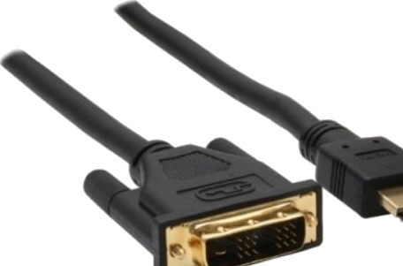 Inline 17662P 2 M Hdmi Dvi D Gull 4,95 Gbit/S Sort