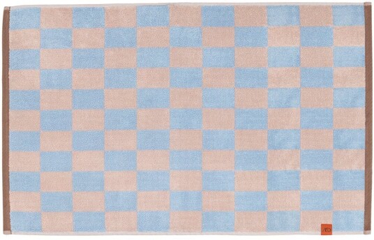 Mette Ditmer Retro baderomsmatte 50x80 cm Light Blue