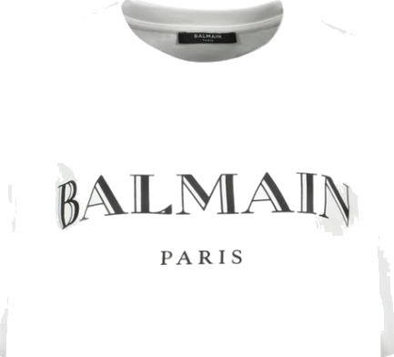 Balmain Herre Topper Hvit L,