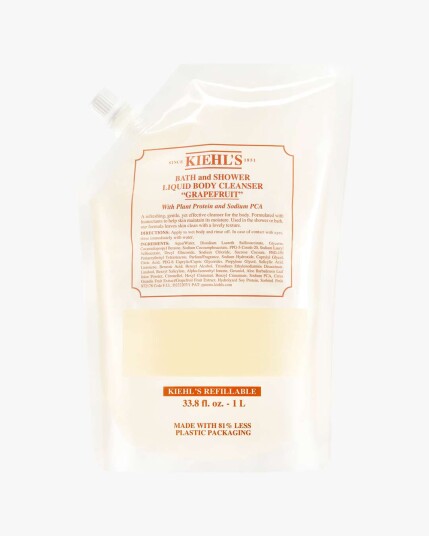 Kiehl's Bath and Shower Liquid Body Cleanser Grapefruit Refill 1000 ml Kiehl's Bath and Shower Liquid Body Cleanser Grapefruit Refill 1000 ml