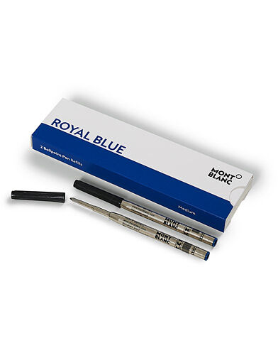 Montblanc 2 Ballpoint Pen Refill Royal Blå